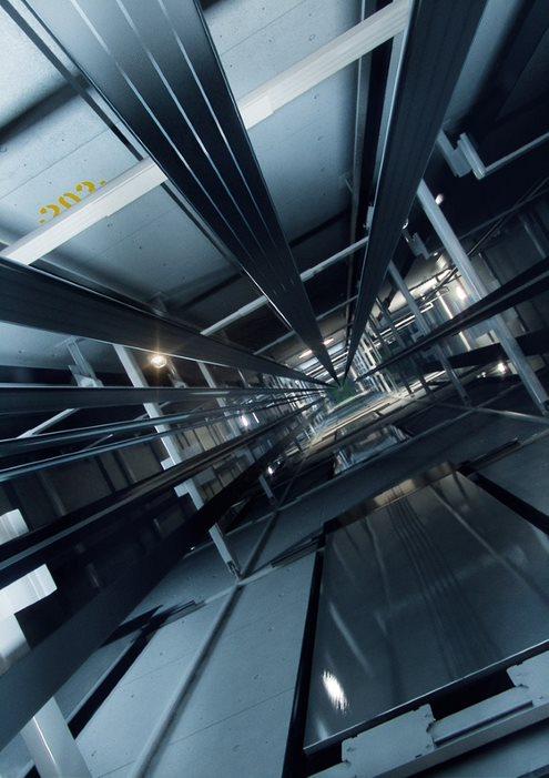 100层电梯结构图,地上四层地下一层电梯井道