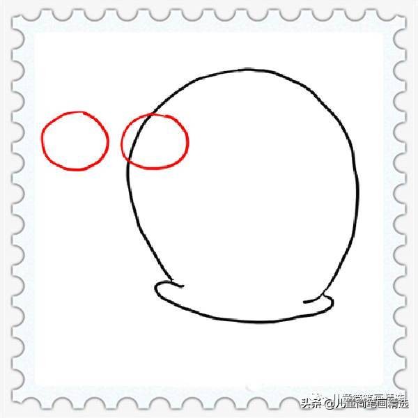 蜗牛的画法简笔画图片大全,蜗牛的画法儿童简笔画图文