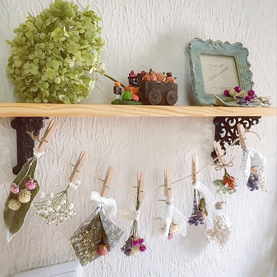 ins风房间干花布置用品,家居干花布置