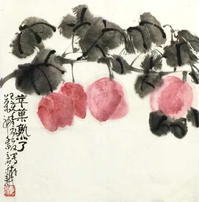 柯和根山水画,南北花鸟画精品欣赏