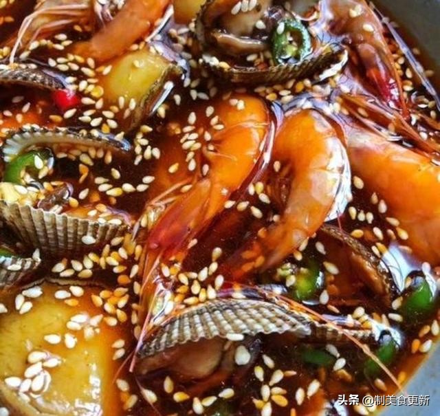 捞汁麻辣小海鲜酱汁配方,凉拌小海鲜的酱汁麻辣的