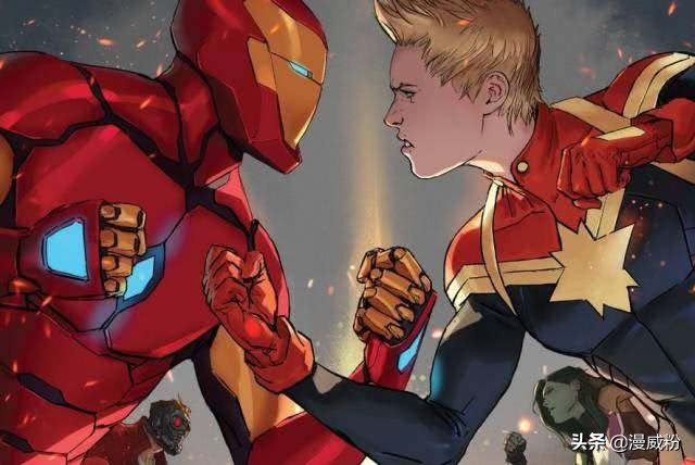 钢铁侠第一次见到惊奇队长,钢铁侠第一次见惊奇队长