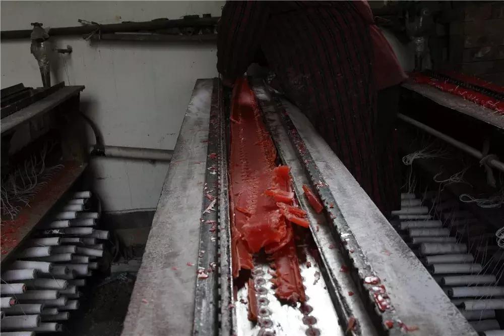 井陉小作坊,井陉制蜡30年的老太太