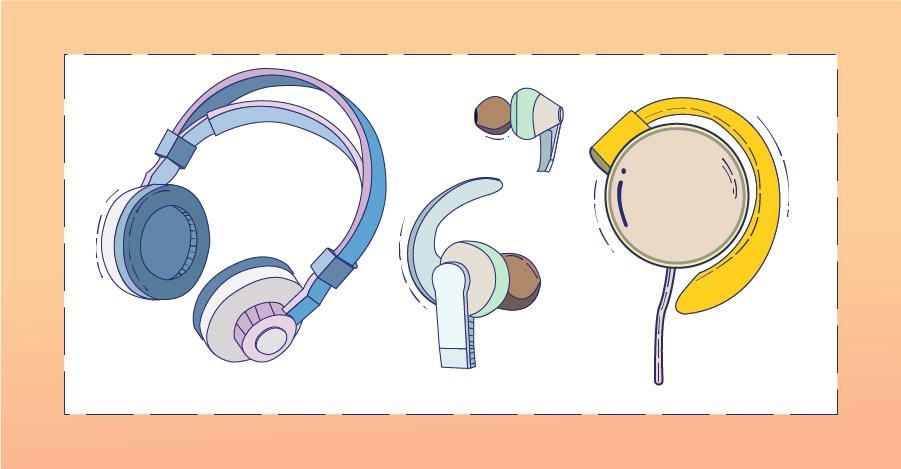 怎么样戴耳机才是正确的,真正的戴耳机方法