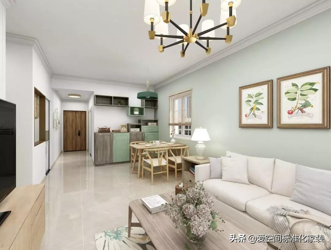 砸墙又砌墙，89㎡田园风小户型改出小三房，效果完爆100㎡！完美