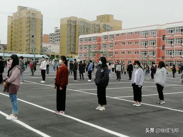 学校开学的方式值得称赞，河南周口市郸城县