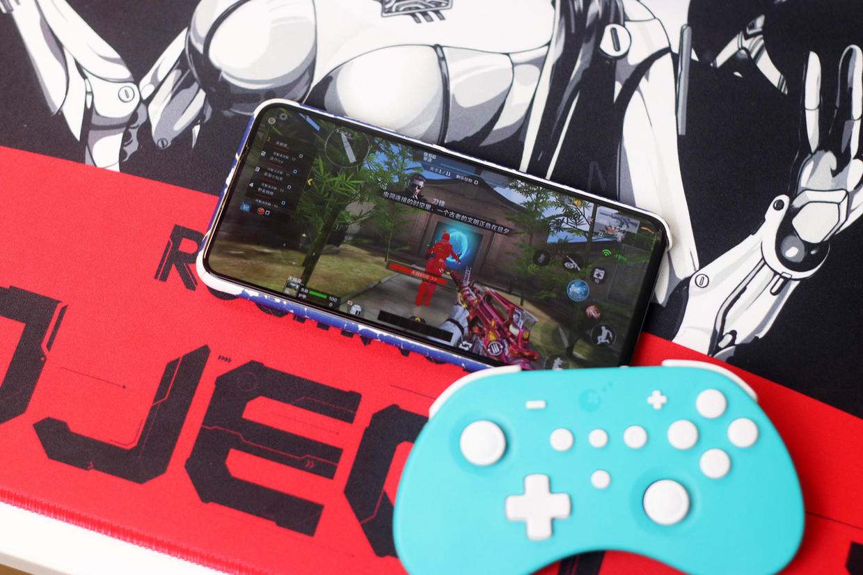 谷粒精灵Pro手柄体验：细腻振动高速响应，体感加持更爽快