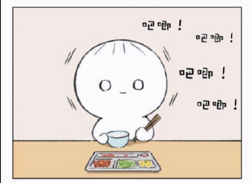 漫画人物手绘男生嘴巴吃着糖果,漫画人物手绘吃食物