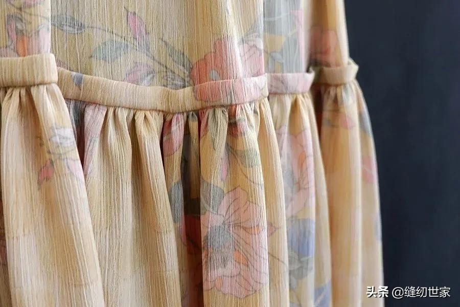 雪纺真丝面料缝纫教程,雪纺如何缝纫