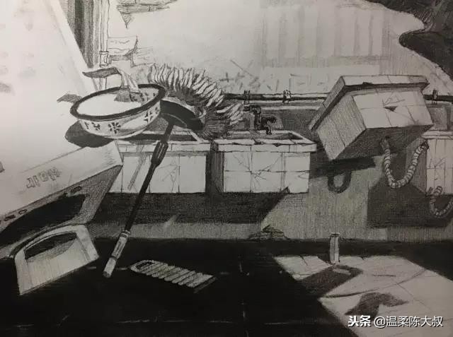 清华美院设计素描2015年高分卷,清华美院校考设计高分试卷