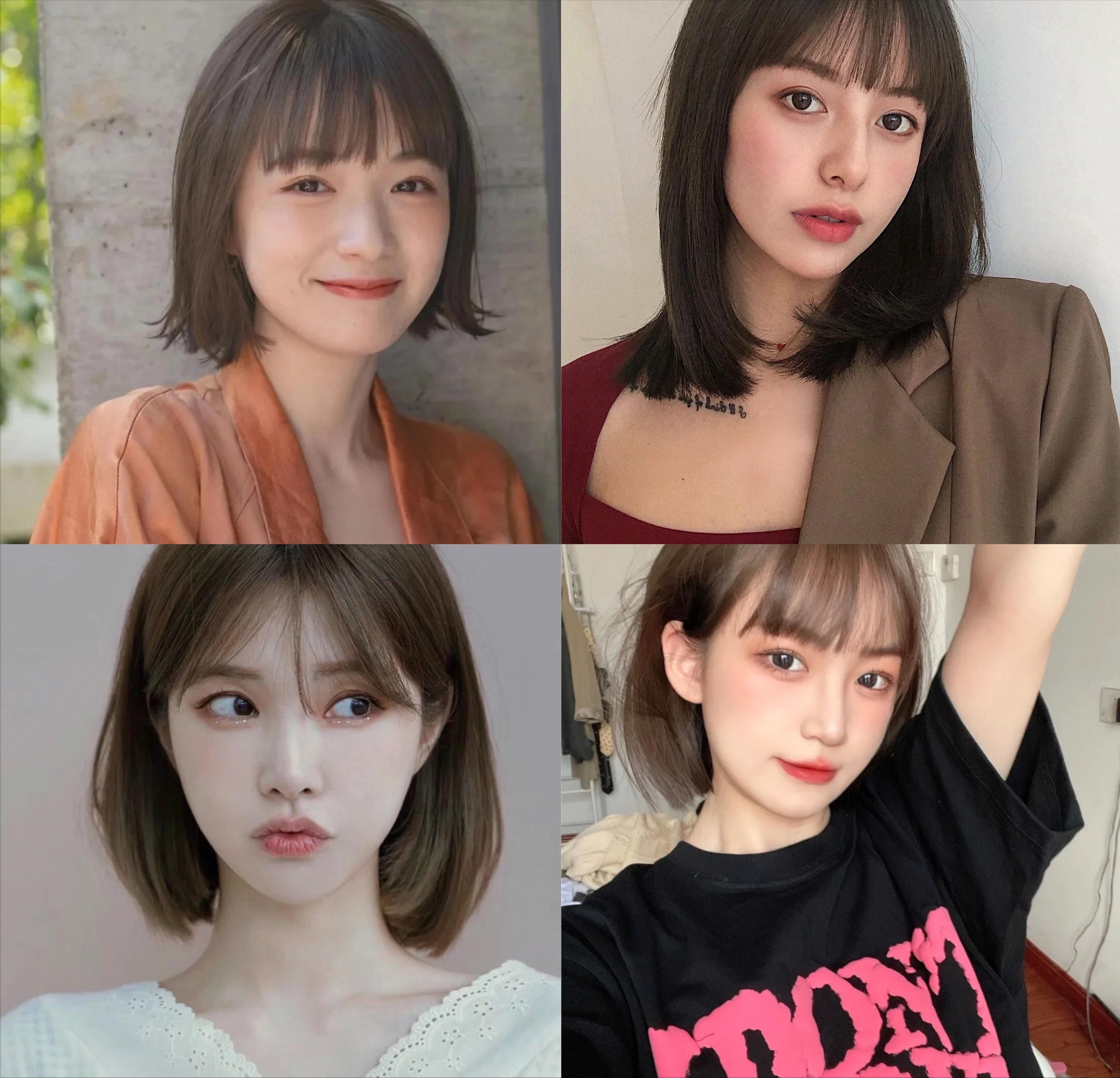 适合圆脸的短发造型推荐,适合圆脸的短发型减龄