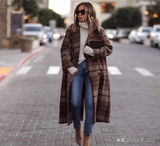 穿白毛呢大衣,毛呢大衣白色高级感小个子穿