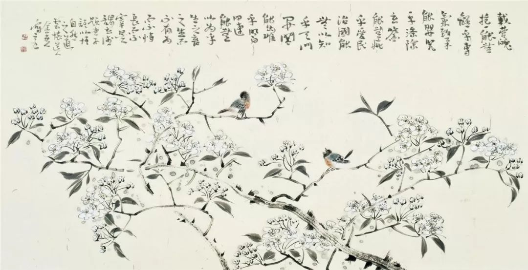 素朴的一花一草、精巧的一鸟一雀