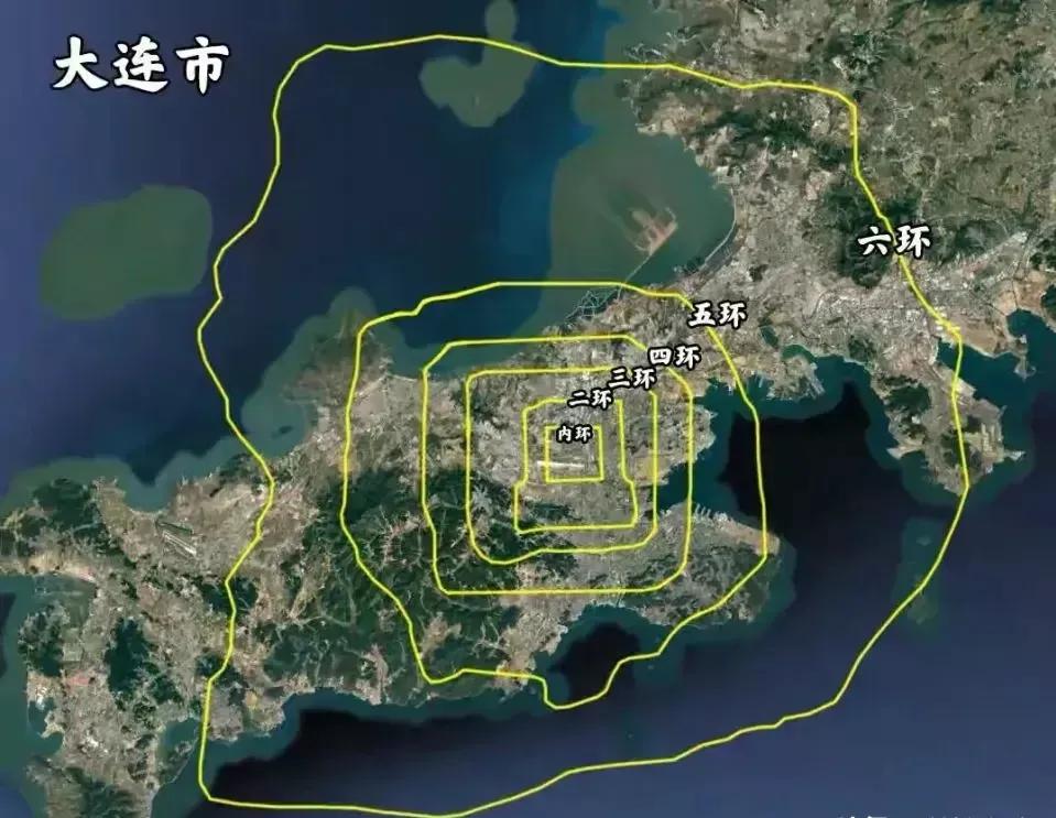 地级市和北京六环的发展对比,北京5环和广州外环面积对比