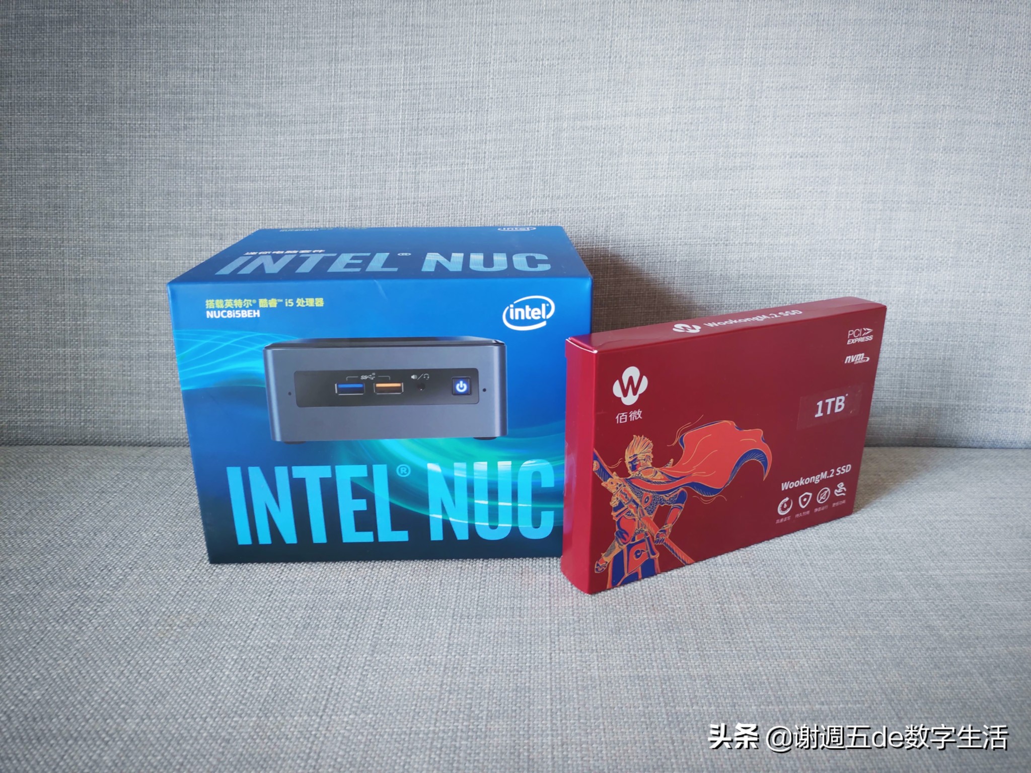 外星人老矣,NUC8接棒,佰微M.2固态让小钢炮飞起来