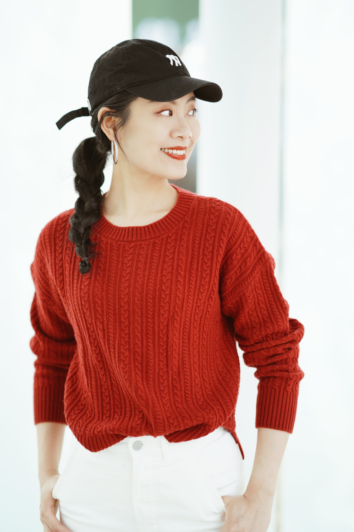 棒球帽真的好，有了它秒变chicgirl