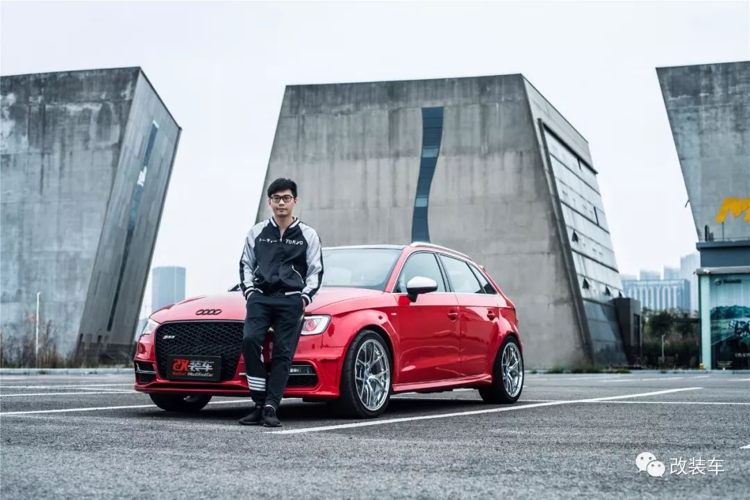 奥迪a3升级17款前杠,奥迪a335tfsi改装