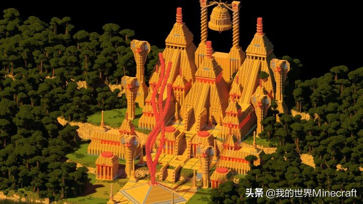 《我的世界》黄金系列作品展：只有绿宝石的你对富贵一无所知