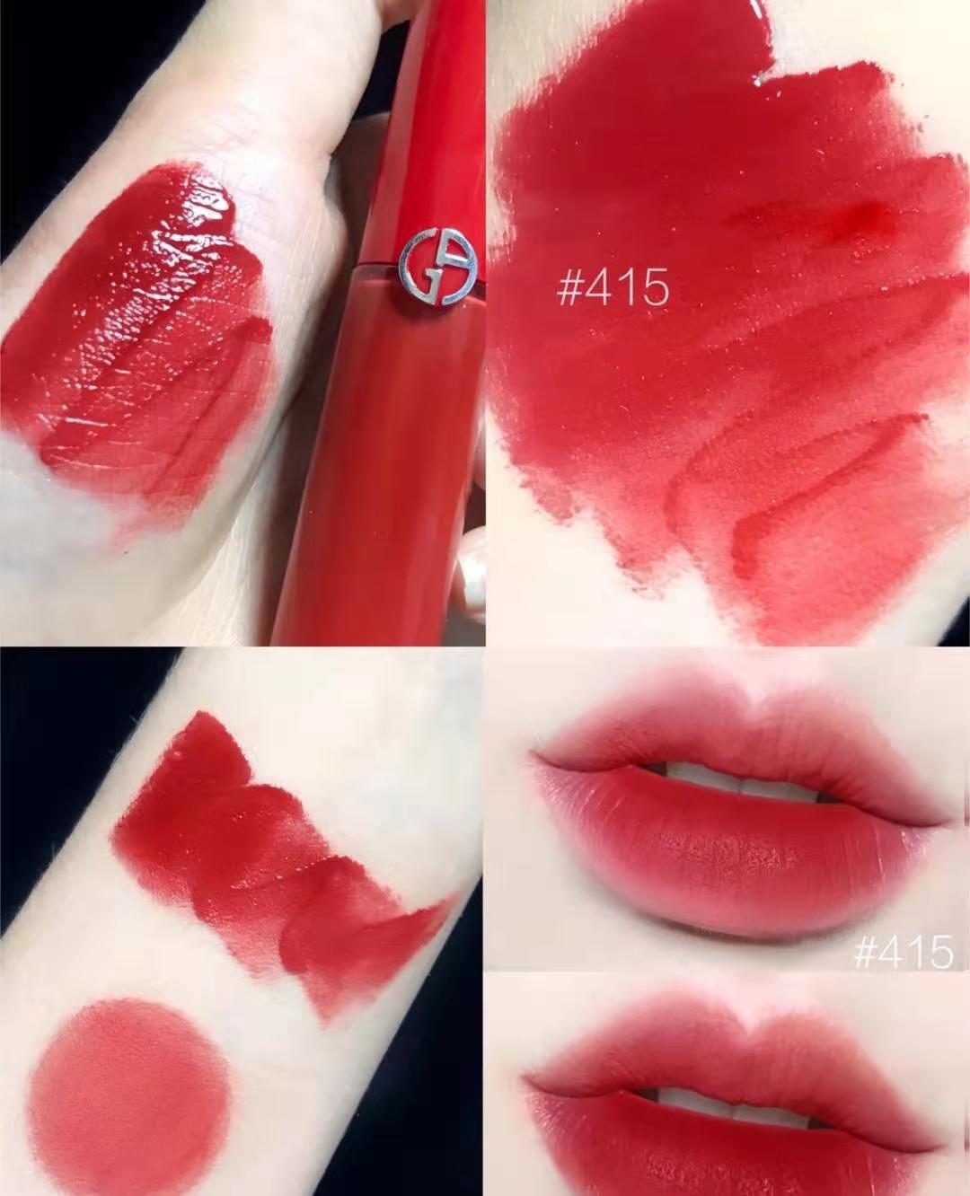 阿玛尼口红405和兰蔻196哪个不沾杯,阿玛尼口红哪个色最火