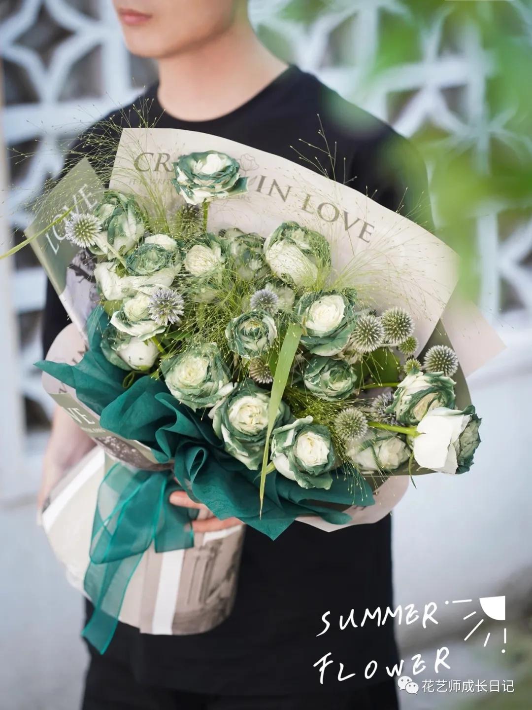 节日特辑vol.10|4款喷色玫瑰的新思路,不一样的新视角