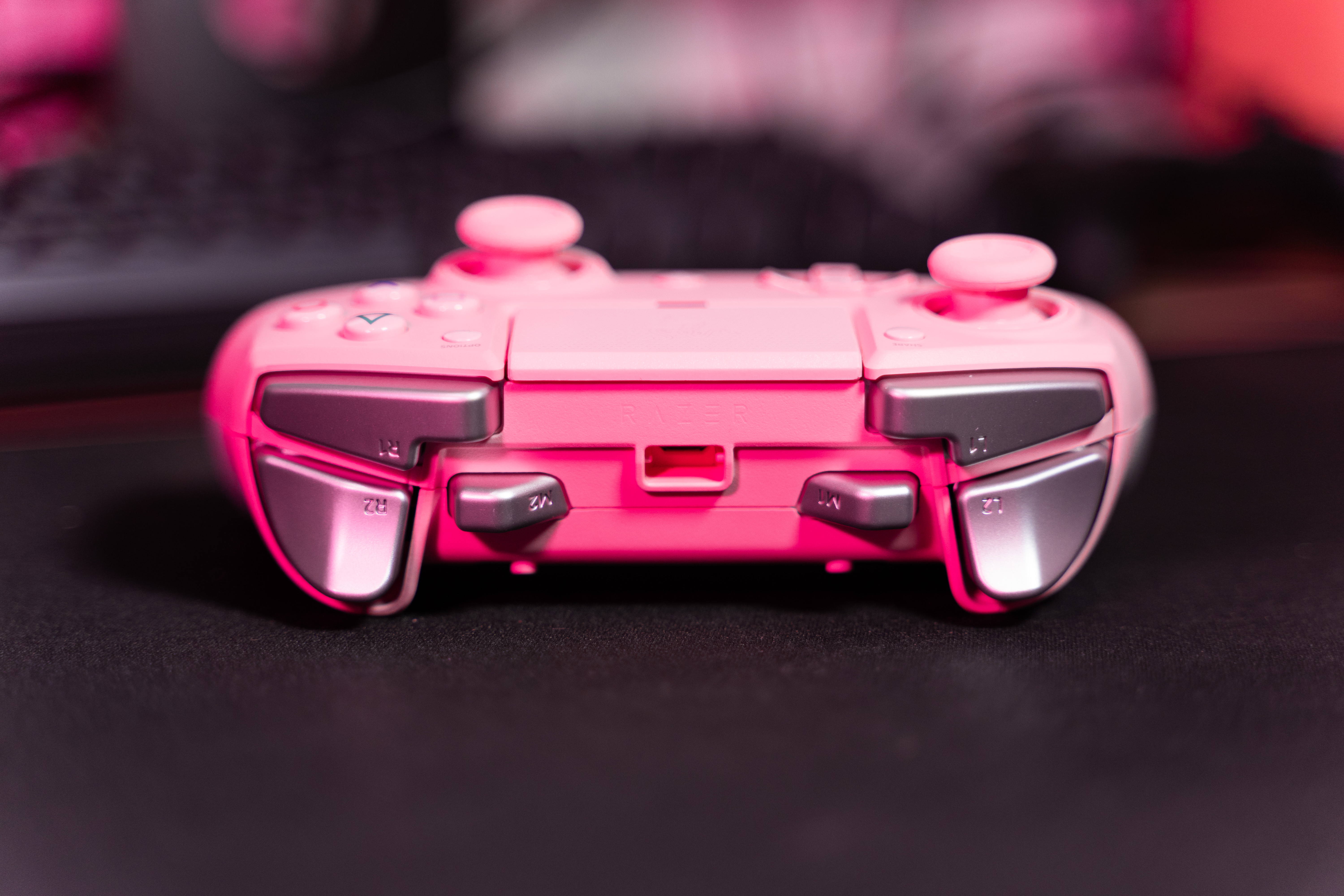 雷蛇ps4飓兽标准版手柄,razer飓风手柄