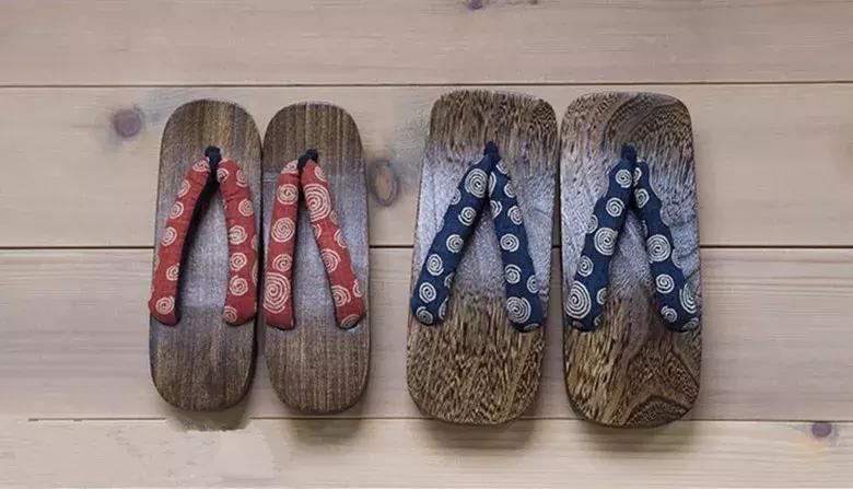 古日本木屐,三齿木屐