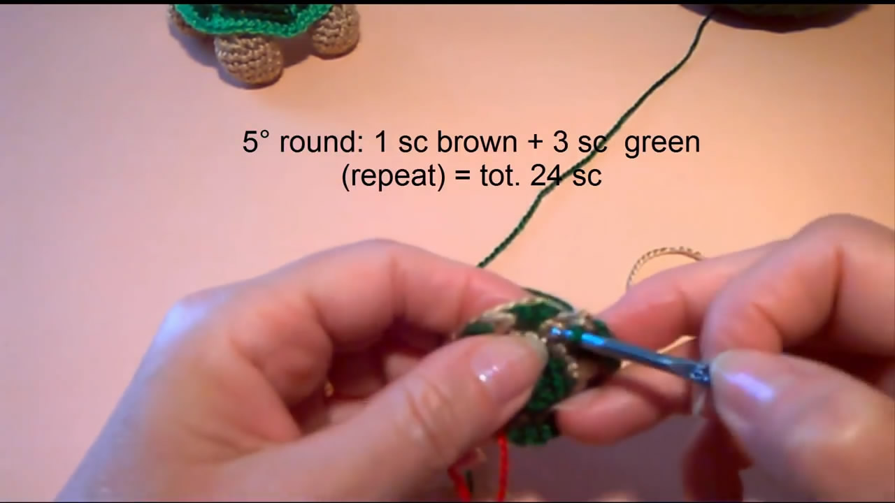 毛线钩织玩偶乌龟视频教程全集,毛线钩织小乌龟材料包教程