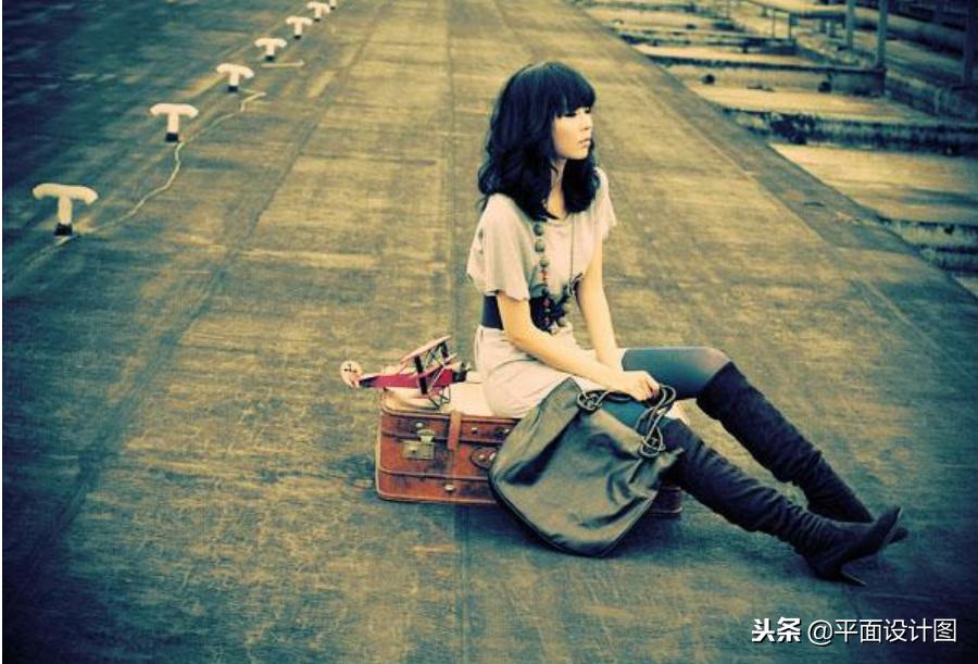 ps中如何打造冷淡唯美感,ps怎么做非主流风格