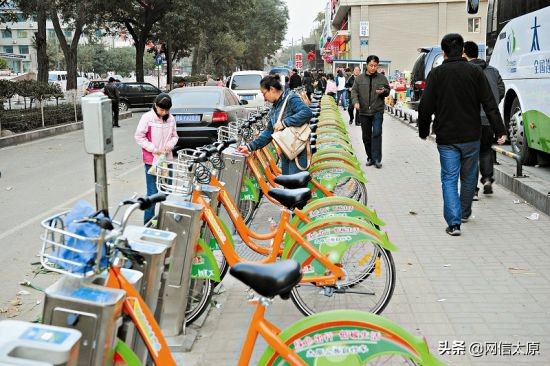 太原公共自行车可以扫码租车微信、支付宝扫码均可