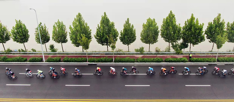 滨州愉悦杯环滨州自行车赛,环滨州黄河自行车赛开幕式