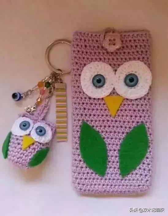 这些毛线针织零钱包，笔袋，手机袋，挎包美炸了