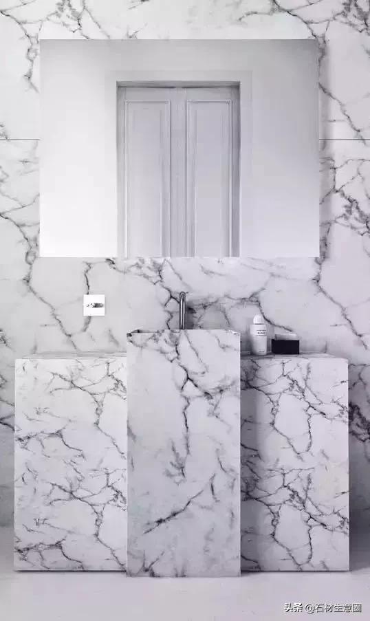 洗手池深色台面大理石发白,洗手池发白怎么去除