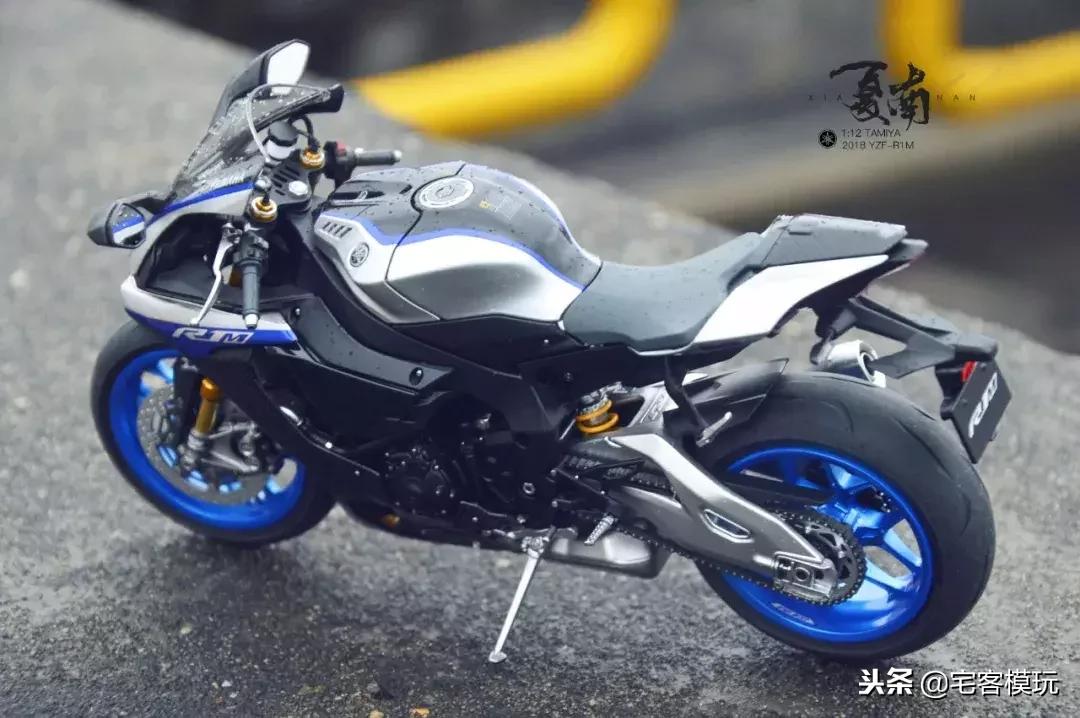 模型制作范例：田宫1:12雅马哈YZF-R1M,14133制作过程