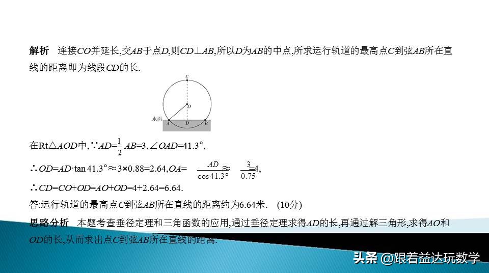 中考圆的综合题基本思路,初中数学圆的培优题解答