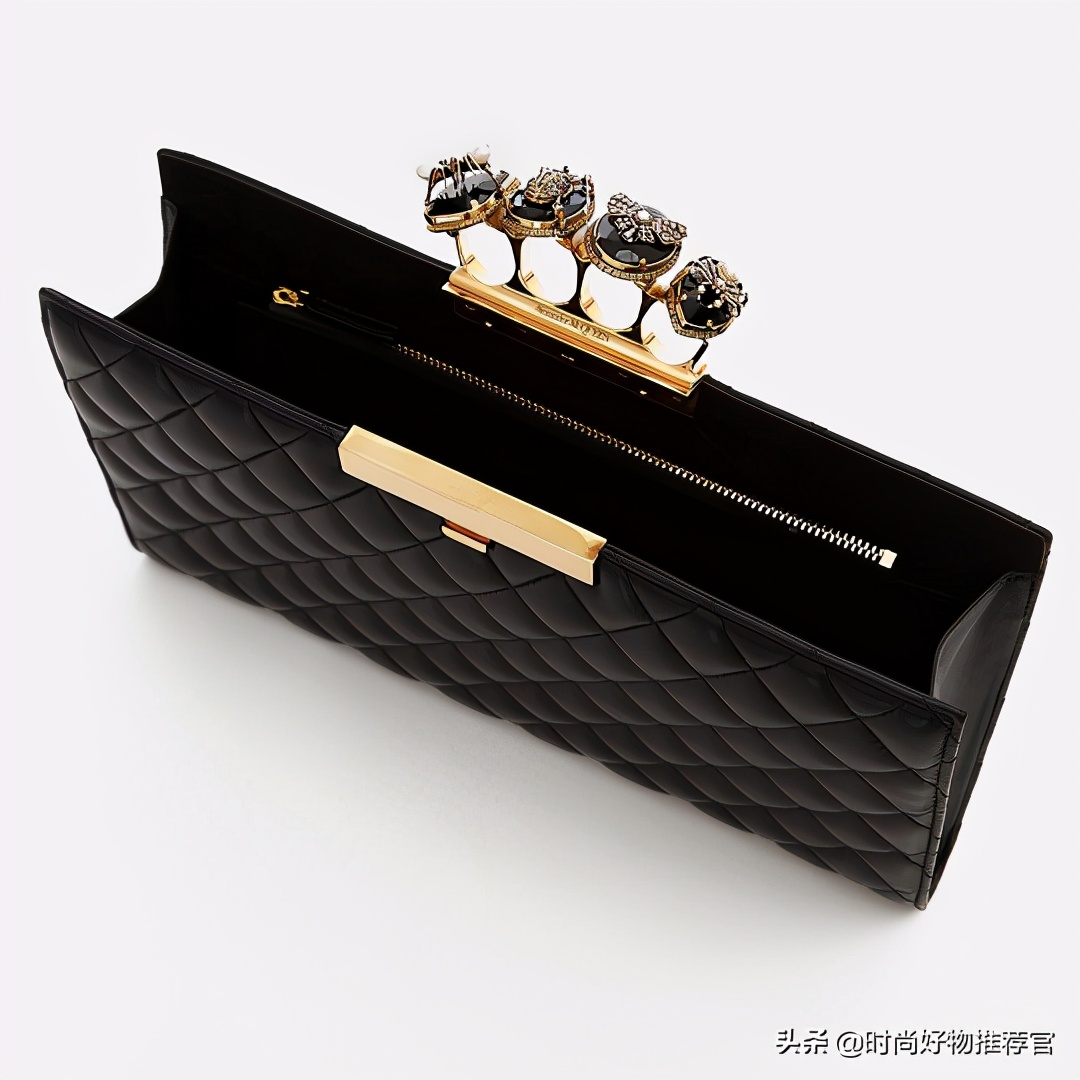 麦昆粉色包包,麦昆女包骷髅