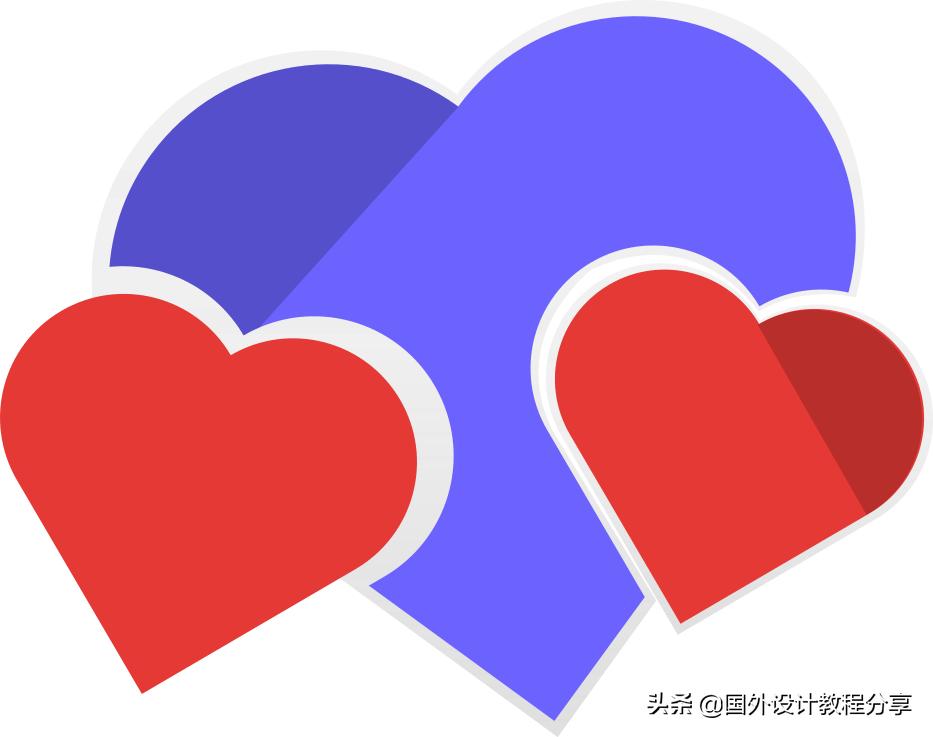 扁平矢量插画色彩教程,扁平矢量家具插画