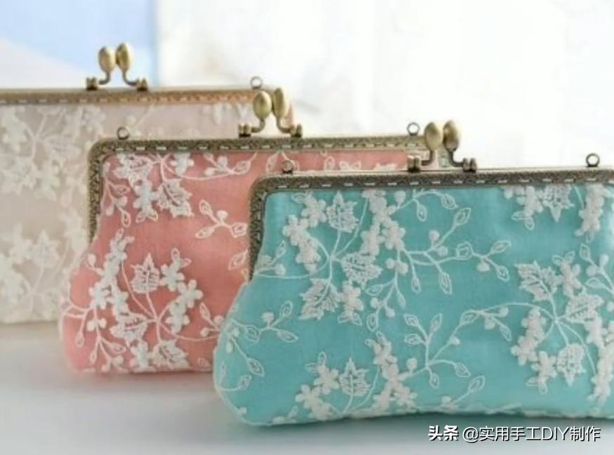 布艺花边包包,布艺包包100种