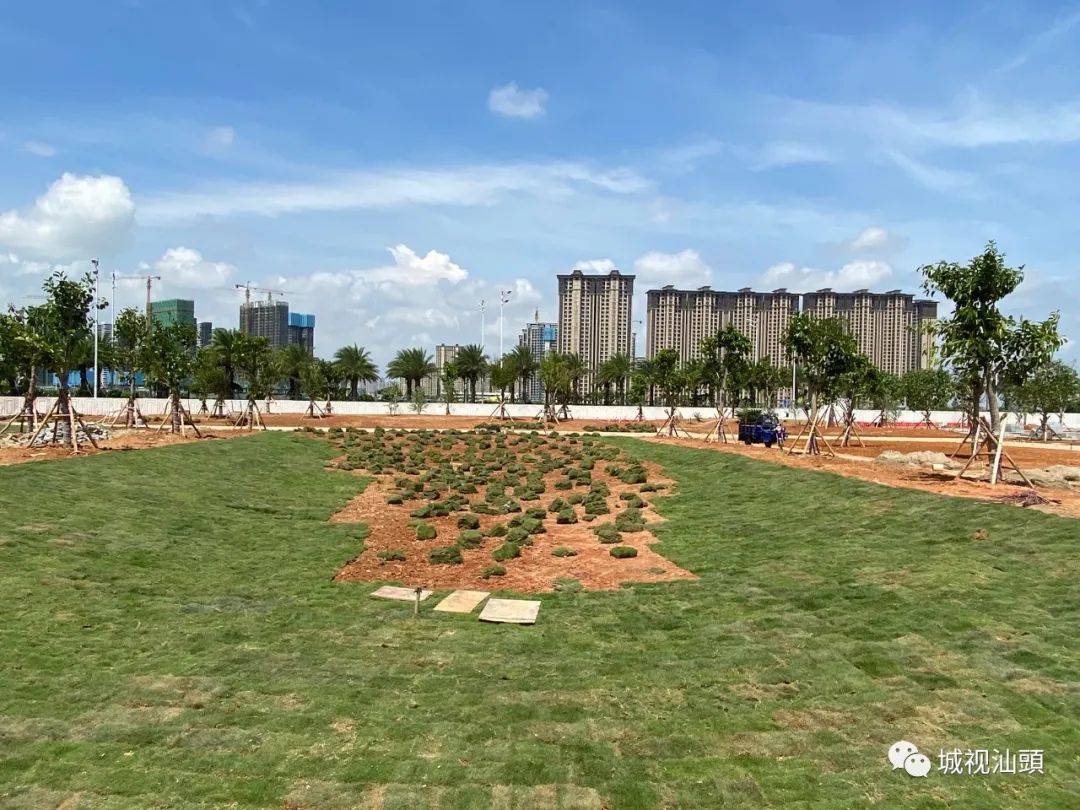 汕头东海岸新溪侨韵公园规划详图,新建的汕头东海岸公园