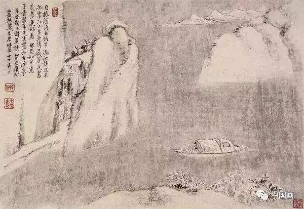 枯笔讲解,赏析枯笔