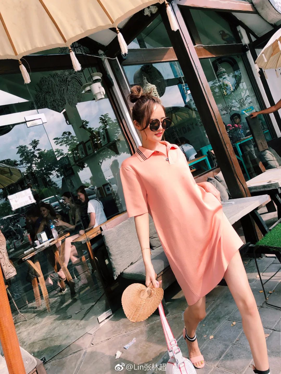 夏季polo包臀裙,polo裙直筒裙潮