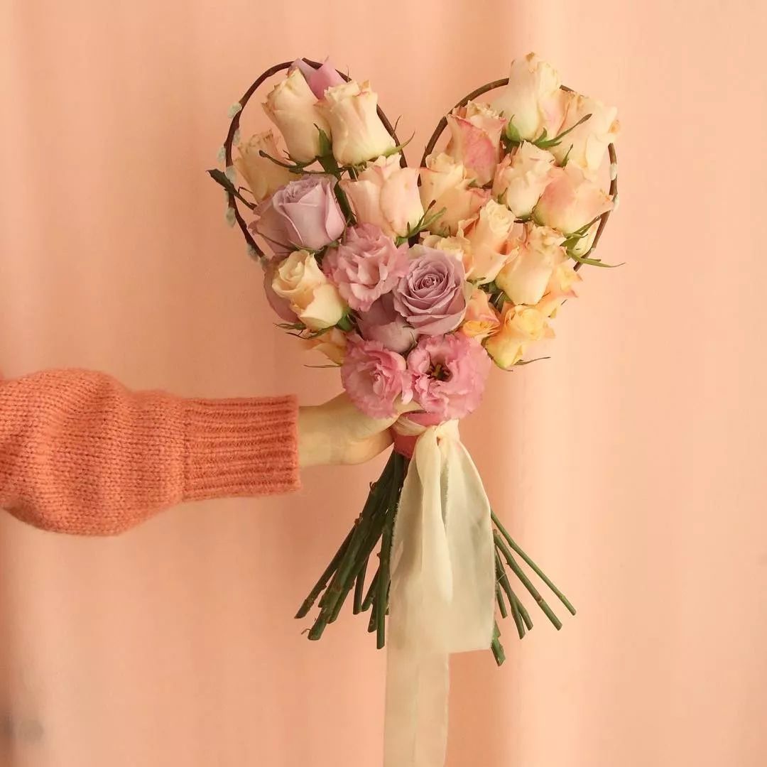 表白神器|心形花束图片集锦(含教程)