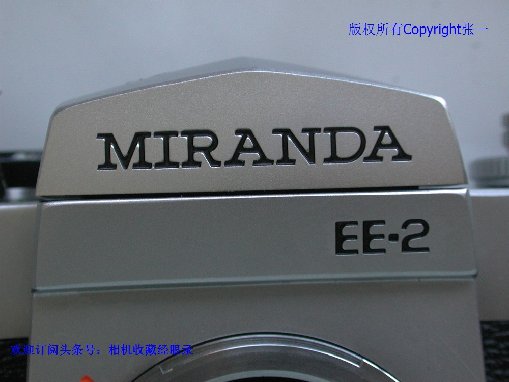 我越来越喜欢的一种单反相机品牌：日本Miranda单反