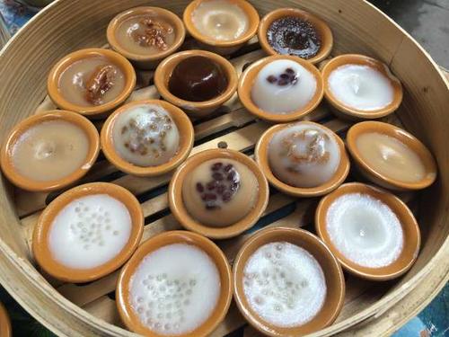 广东特色小吃纯手工钵仔糕,想吃广东钵仔糕告诉你做法和配方