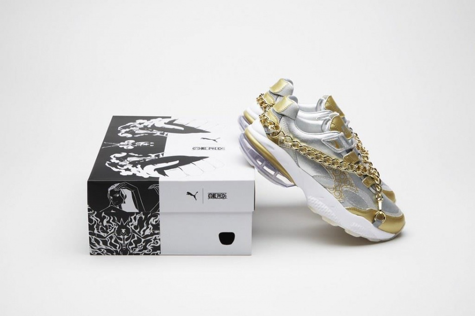 海贼王联名款潮牌鞋,puma与海贼王联名球鞋