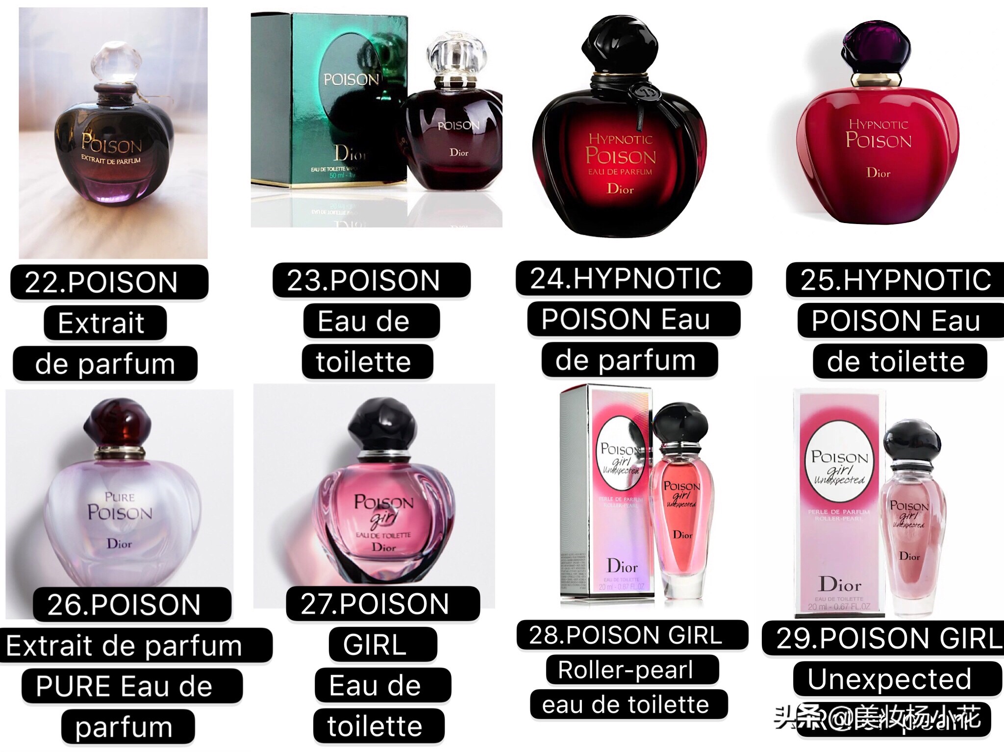 dior香水所有系列介绍,dior香水套餐