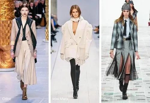 2020秋冬风衣流行趋势图,2020年风衣中长款