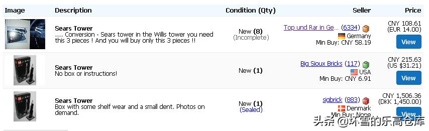 一个乐高零件多少钱,一个乐高玩具多少钱