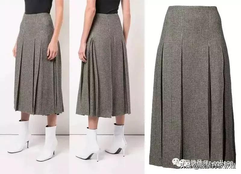 工字褶裙汉服怎样裁剪,工字褶半身裙的裁剪教程