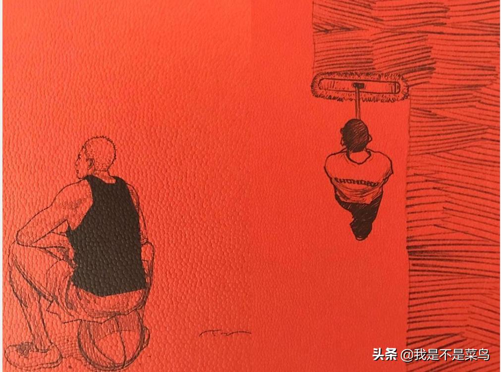 灌篮高手电影人物画像井上雄彦,灌篮高手大电影井上雄彦插画