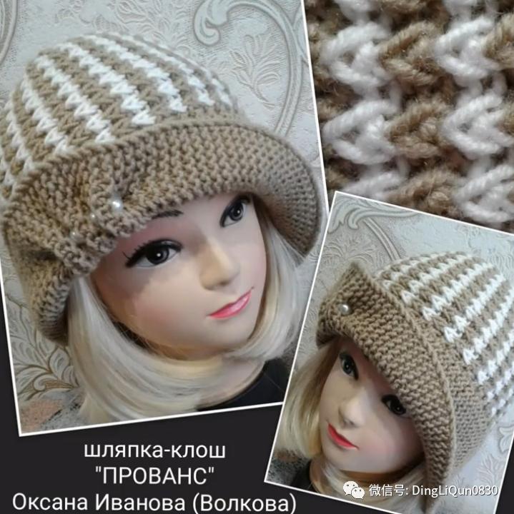 针织特色造型帽子,针织帽原创设计分享